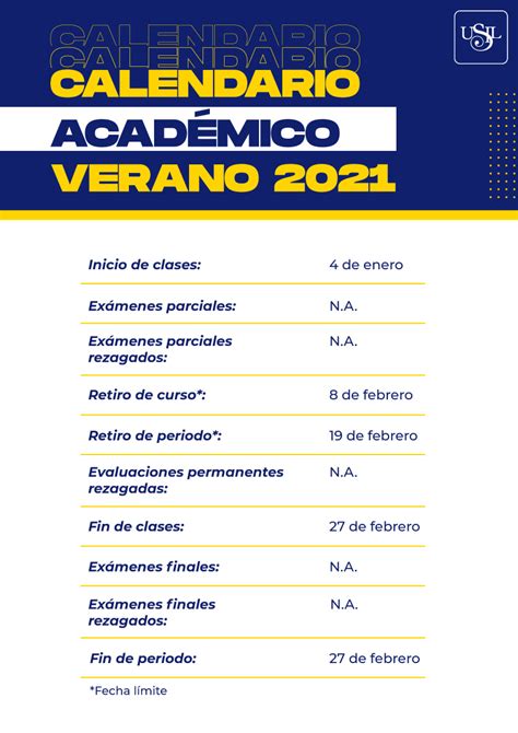 Consulta el calendario del 2012 y de otros años en un formato manejable. Calendario académico de los Cursos de Verano 2021 - USIL Life