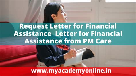 It's critical to know how to ask for more money during a job offer or promotion. Request Letter for Financial Assistance & Sample Letter to PM Care