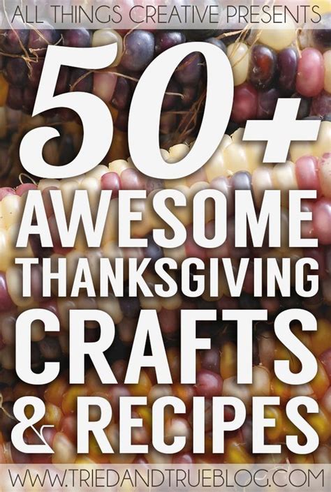 This year shop rite is doing thanksgiving for $50. 50+ Awesome Thanksgiving Crafts & Recipes | Seasons ...
