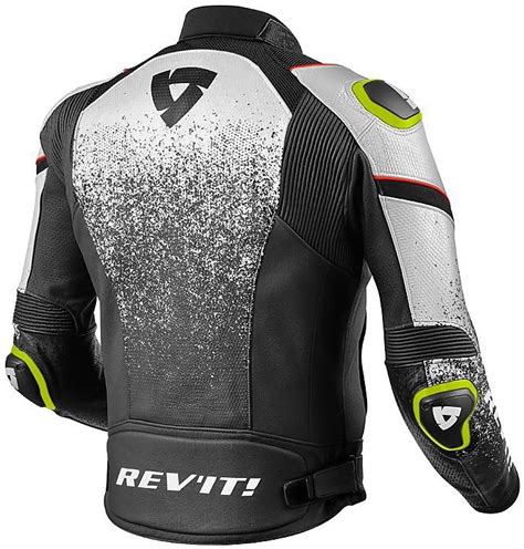 Black suzuki motorcycle leather jacket sports motorbike leather racing jacket. Rev'it QUANTUM Black Motorcycle Racing Leather Jacket For ...