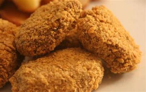 (countable) a small, compact chunk or clump. Crispy Vegan "Chicken" Nuggets (Fat-Free) - Happy Herbivore