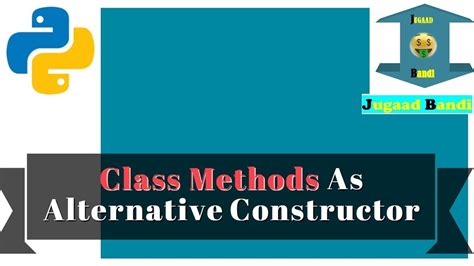 The name of this class is dog and currently it has two methods: Class method as alternate constructor || Python tutorial ...