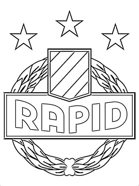 Check out our dortmund logo selection for the very best in unique or custom, handmade pieces from our shops. Logo Rapid Vienne à colorier et à imprimer | Coloriage à ...