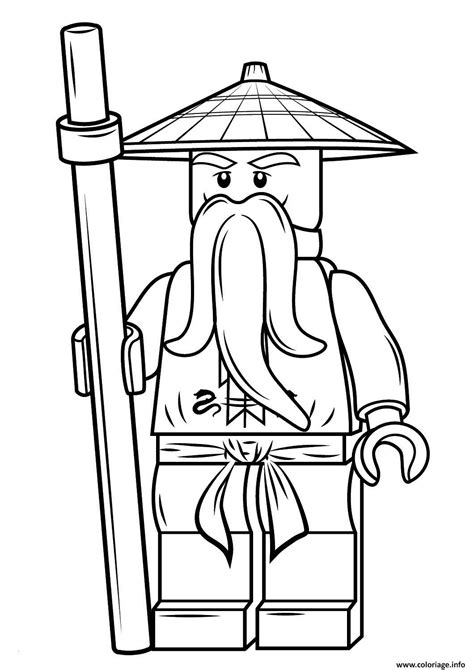 Ninjago green ninja lloyd in kimono costume coloring page print. Kleurplaat Ninjago Kai