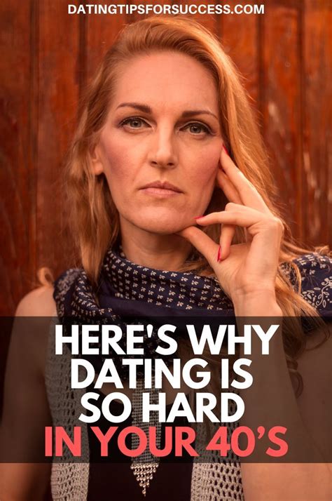 It doesn't have to be, but we should look at some of the reasons why it's difficult and consider how to overcome them. Here's Why Dating Is So Hard In Your 40's | Dating over 40 ...