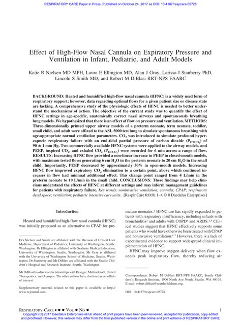 Etc is the latin expression that means and other things, or and so forth. (PDF) Effect of High-Flow Nasal Cannula on Expiratory ...