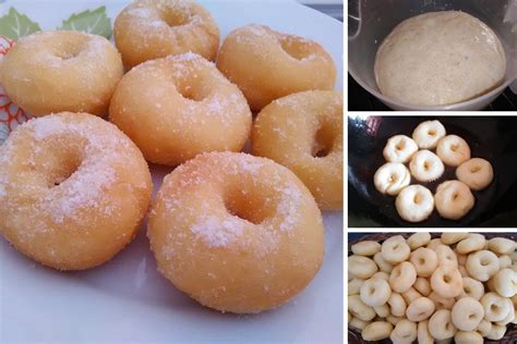 Saking populernya, kue bulat yang bolong di. Cara Membuat Donat Simple : Cara Membuat Donat Kampung ...