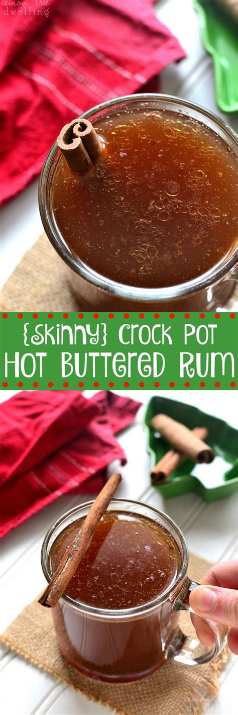 Find this pin and more on recepies by elina kushneer. This Skinny Hot Buttered Rum is packed with the delicious flavors of cinnamon, nutmeg, and brown ...