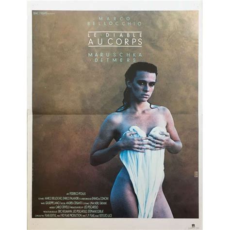 Alberto di stasio, maruschka detmers, federico pitzalis, anita laurenzi. Affiche de LE DIABLE AU CORPS / DEVIL IN THE FLESH