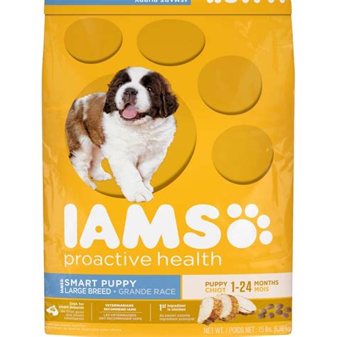 And add it to shopping cart. Iams Proactive Health Smart Puppy Large Breed - Walmart ...