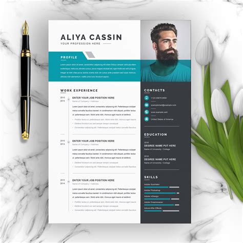 Now that you have an awesome resume template, you don't need to stare at a blank page. Creative Curriculum Vitae Template Free Download Word ...
