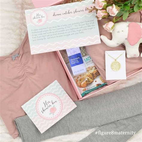 Previousnew baby gift box nextbaby balm bundle. Her Shower Box from Figure 8 Maternity, Gift Boxes for New ...
