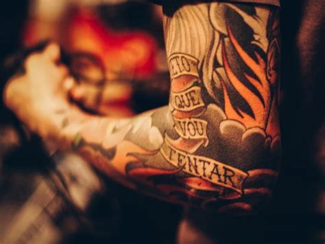 The tattoo is also oozing blood and ink. What are the Most Painful Places to Get Tattooed? | Tattooaholic.com