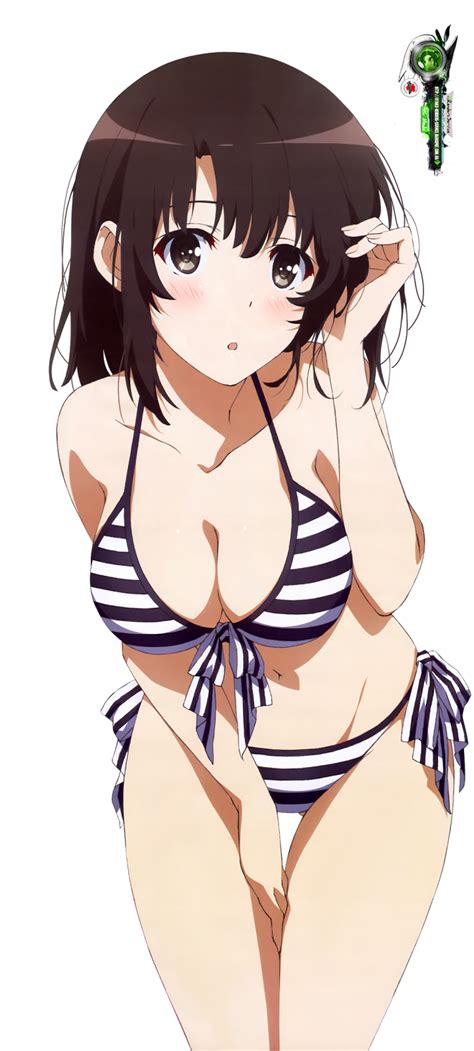 The largest free transparent png images clipart catalog for design and web design in best resolution and quality Saekano:Megumi Kato Ultra Kawaiiii Bikini Render | ORS ...