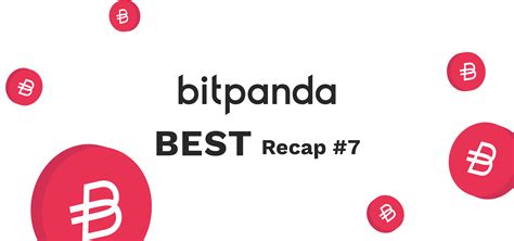 It offers a wide range of payment methods and has good prices. Bitpanda Ecosystem Token : Recap #7