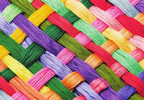 Colored threads