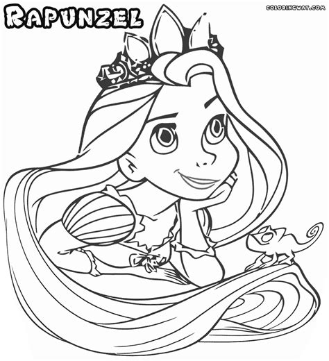 Tangled coloring pages for kids. Rapunzel coloring pages | Coloring pages to download and print