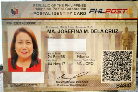 Information about the state id card for seniors. How to get new Postal ID Card? (Requirements and Fees ...