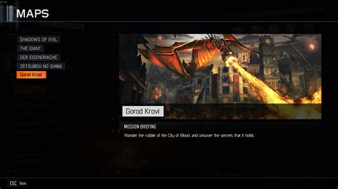 Black ops 3 zombies gorod krovi has a hidden easter egg. What the Gorod Krovi map selection screen might look like ...