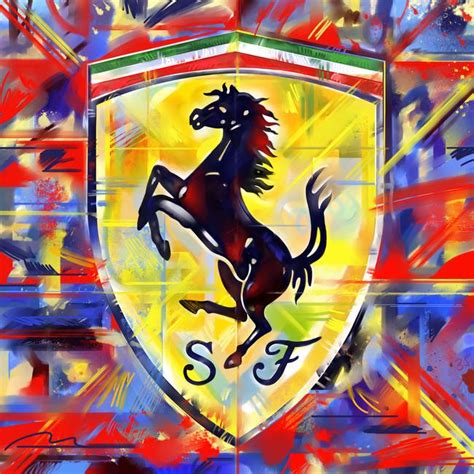 12:22, wed, jun 9, 2021. Stunning "Ferrari" Artwork For Sale on Fine Art Prints