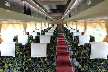 We have 26 seater single deck, high deck, 37 seater double deck and many other types of coach. Golden Coach Express Bus Tickets Online | Easybook®(SG)