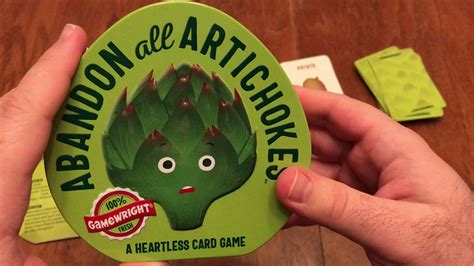 To make a hand, a player must use precisely two hole cards with three board cards. Abandon all Artichoke Card Game Review (and Artichoke ...