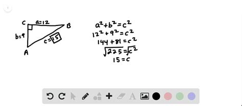 F i n d i n g the exact value of a trigonometric expression using i dentities. SOLVED:In Exercises 13-18, solve the right triang…