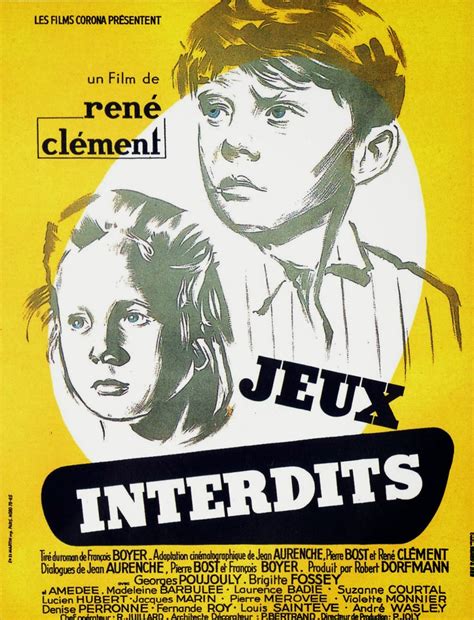 Jeux interdits est un film français de rené clément, écrit par pierre bost et jean aurenche, sorti en 1952. Siga a Cena: Brinquedo Proibido de René Clément (jeux ...