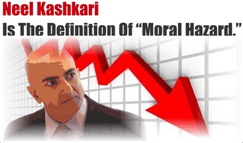 A situation in which people or organizations do not suffer from the results of (definition of moral hazard from the cambridge business english dictionary © cambridge university. Neel Kashkari Is The Definition Of "Moral Hazard" - RIA