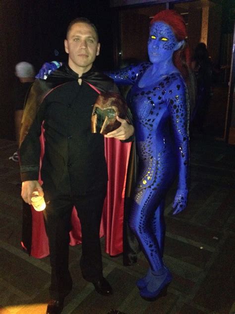 Coolest 1000+ homemade costumes you can make! Mystique and magneto final product after weeks and ...