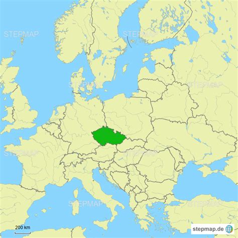 Fryšták ist eine stadt in tschechien. StepMap - Tschechien-U - Landkarte für Europa