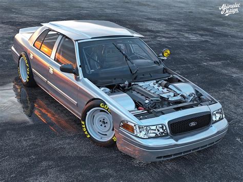 This difference was utilised by the regulators. NASCAR-Inspired Crown Victoria Rendering Packs Blown ...
