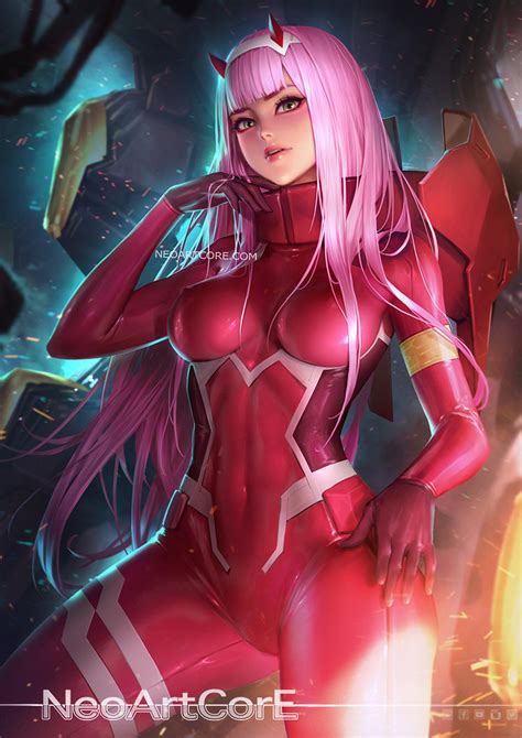 The best gifs are on giphy. Zero Two by NeoArtCorE : DarlingInTheFranxx