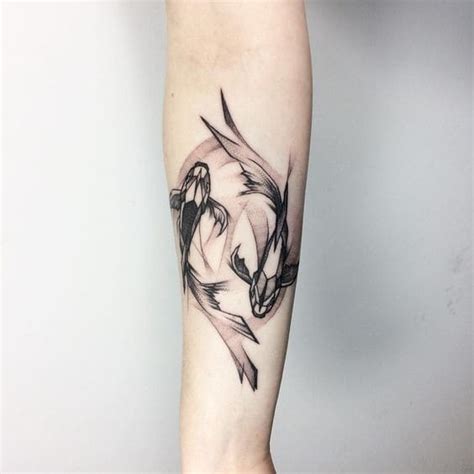 Mẫu hình xăm đôi dành cho vợ chồng mới cưới. Hình Xăm Cá Chép Ở Tay Đẹp ️ Tattoo Cá Chép Full Tay