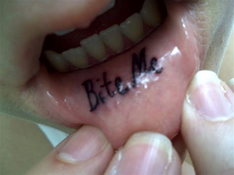 In terms of pricing, inner lip tattoos are on the less expensive end of the spectrum. 25 Astounding Inner Lip Tattoo Designs - SloDive