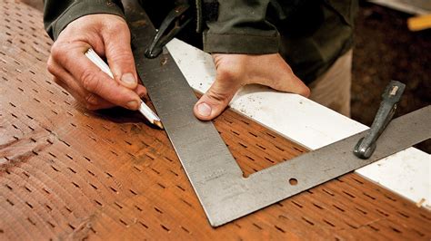 It is desirable to know how to cut stair stringers if you've made up your carry out lining the height of a riser and depth of the tread on a framing square and aligning it to the stringer. How To Lay Out And Cut Stair Stringers - Fine Homebuilding