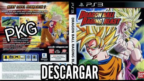 Luego en el menú principal de ps3, en games vas a package installer e. DESCARGAR DRAGON BALL RAGING BLAST PARA PS3 EN FORMATO PKG ...