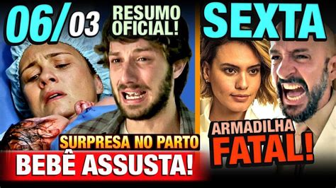 A autora pegou até os atores desprevenidos com os rumos que a história ia tomar e agora até parte do elenco está chocado com o que vem por aí no fim da novela. AMOR DE MÃE - Capítulo de 06/03 SEXTA - Resumo Completo ...