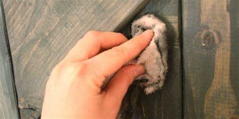 Test the wash using scrap wood sticks before you begin painting. Color Washing Paint Technique for Keeping Wood Grain ...