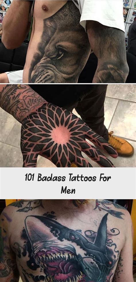 So whether you want a small drawing for your hand or forearm, or a fiery 3d version on your back, chest or shoulder, there are endless possibilities. 101 Badass Tattoos For Men - Tattoos and Body Art ...