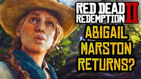 When the actors weren't on stage, they would be in. Red Dead Redemption 2 - ABIGAIL MARSTON IN RDR2, HORSE ...