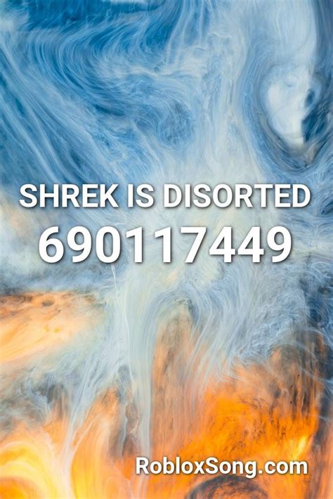 If you are happy with this, please share it to your. Shrek Is Disorted Roblox ID - Roblox Music Codes en 2020