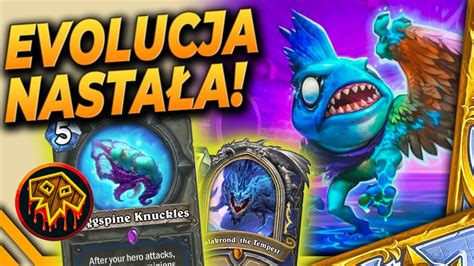 This deck wrecks warlocks and hunters by beating them up with your standard doomhammer core, and can go head to head with slower decks with the quest line being insane value later game. Nastała evolucyjna zmiana! - Galakrond Evolve Shaman ...