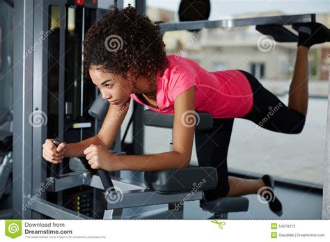 Oct 27, 2020 · whatever position you choose, your legs are going to have a lot of work to do, either by supporting you or holding them open or up etc. Lovely Girl Shakes Her Legs In The Gym Stock Image - Image ...