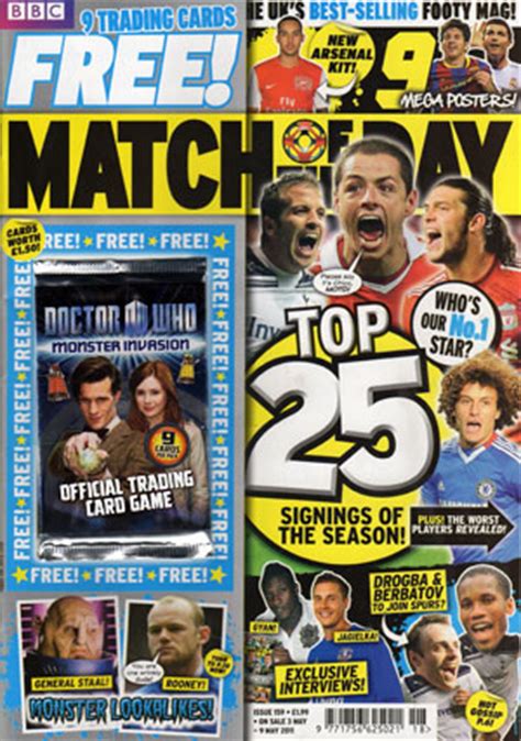 The trademarking, which was filmed in march, can be proven to have been done with malicious intent which would mean gunther could face six months of jail. Match of The Day Magazine - Free Cards - Merchandise Guide ...