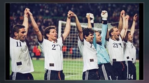 Just one team stood in the way of the three. UEFA Euro 1996 - YouTube