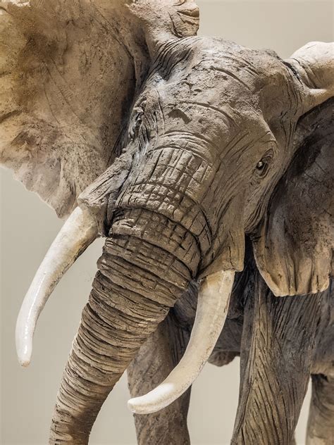 elephant-sculpture-4 - Nick Mackman Animal Sculpture
