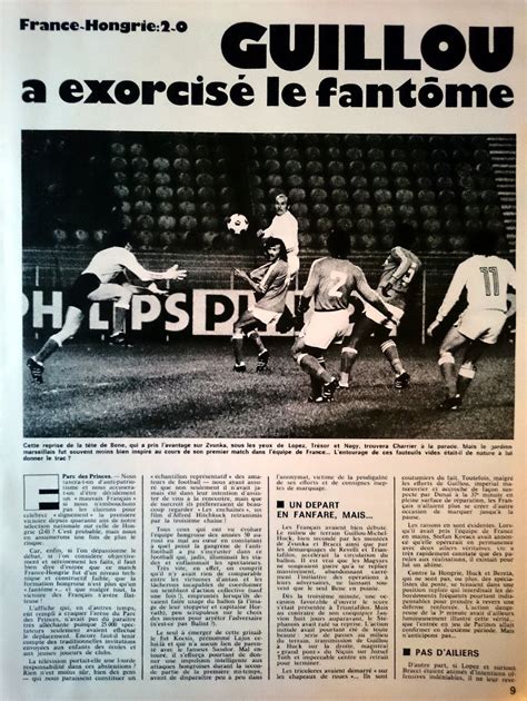 Hongrie football otp bank liga pronostics. THE VINTAGE FOOTBALL CLUB: FRANCE-Hongrie 1975.