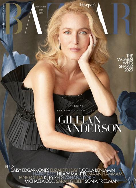 Actor confirms she is to take on role in netflix drama, saying she is 'falling in. Gillian Anderson (Harper's Bazaar UK)