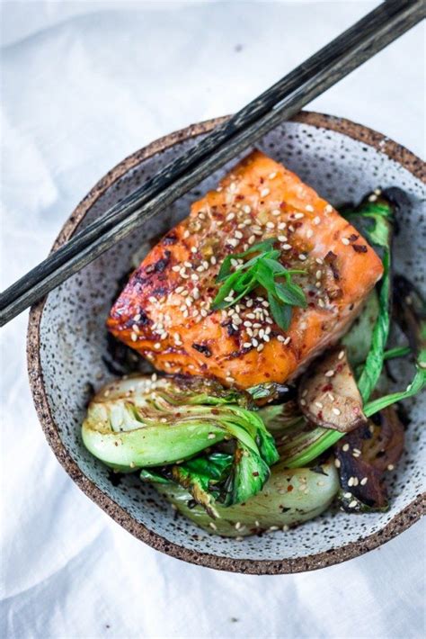 Teriyaki Salmon and Bok Choy | Honest Cooking | Bloglovin'